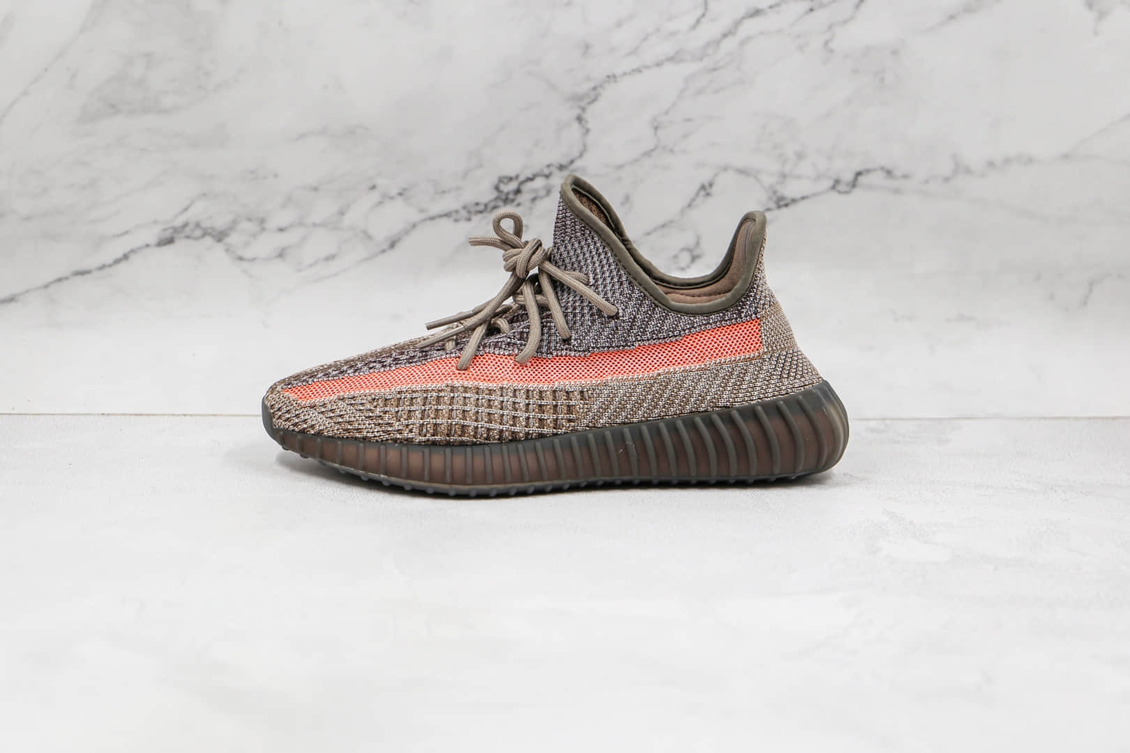 阿迪达斯Adidas Yeezy Boost 350 V2纯原版本椰子灰红兵马俑爆米花跑鞋原档案数据开发 货号:GW0089
