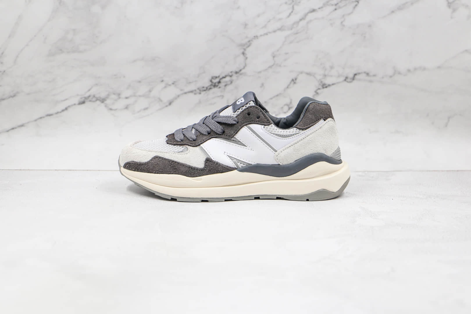 新百伦New Balance 5740纯原版本网面白灰色复古NB5740慢跑鞋原档案数据开发 (ID:67614) - 图片1