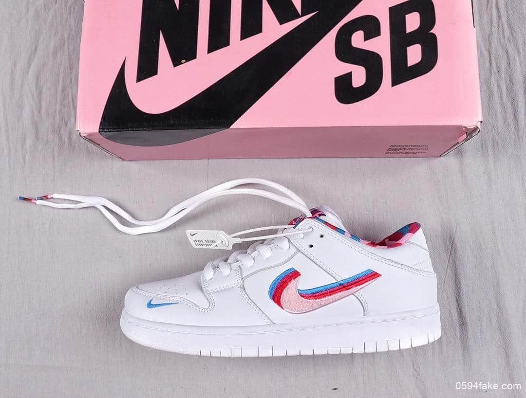 耐克Parra x Nike SB Dunk Low街头滑板鞋公司级版本耐克艺术家联名款SB系列低帮运动鞋 (ID:6773) - 图片1