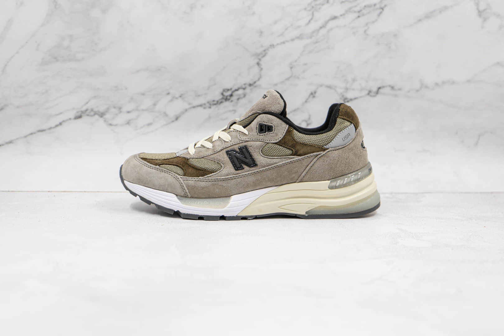 新百伦New Balance 992纯原版本美产NB992余文乐老爹鞋灰色原档案数据开发 (ID:68130) - 图片1