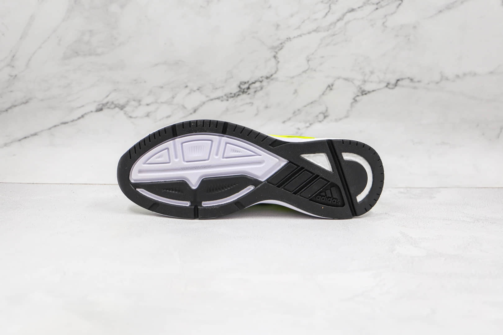阿迪达斯Adidas RESPONSE SUPER纯原版本白黑敏感内容SR-l.PACE 5.0爆米花跑鞋原盒原标 货号：FY8749