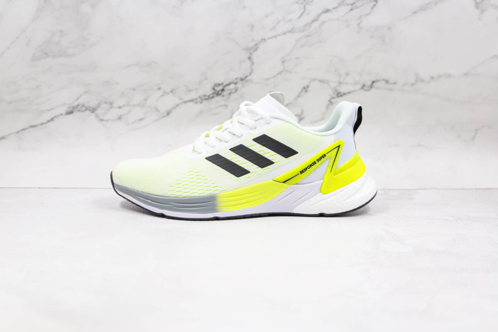 阿迪达斯Adidas RESPONSE SUPER纯原版本白黑敏感内容SR-l.PACE 5.0爆米花跑鞋原盒原标 (ID:68262) - 图片1