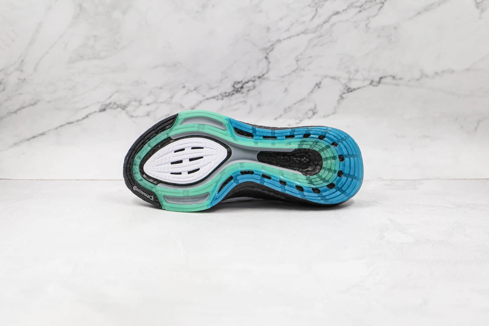阿迪达斯adidas Ultra Boost 21 Consortium纯原版本UB7.0厚底爆米花跑鞋白七彩原盒原标 货号:GZ3194
