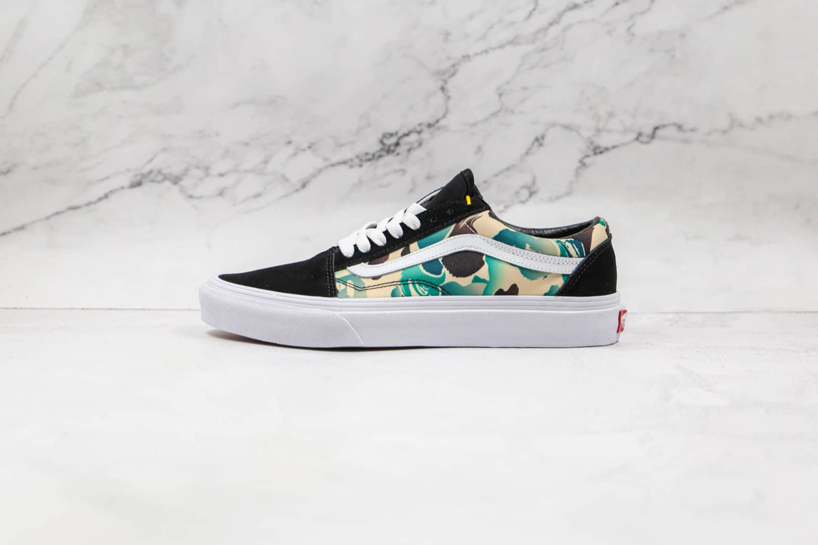 万斯Vans Old Skool公司级版本低帮板鞋迷彩侧边条纹工艺硫化一比一 (ID:69058) - 图片1