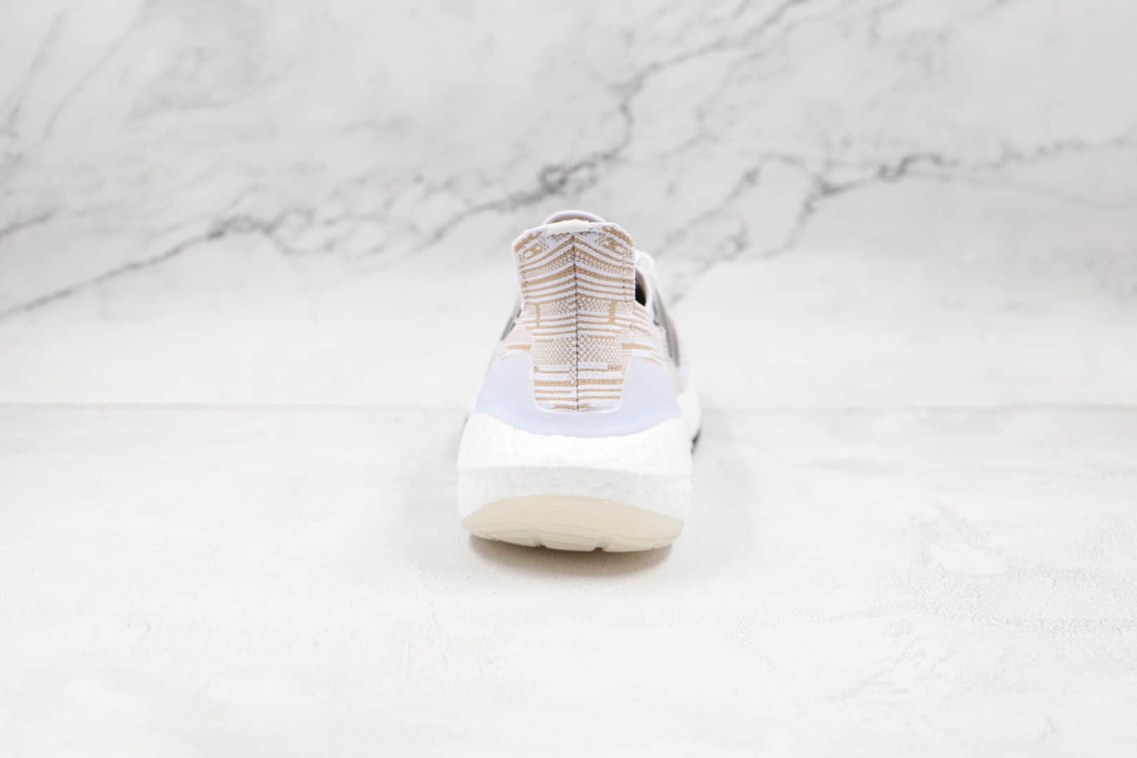 阿迪达斯Adidas ultra boost 2021纯原版本白卡其色UB7.0爆米花跑鞋原楦头纸板打造 货号:FY0838