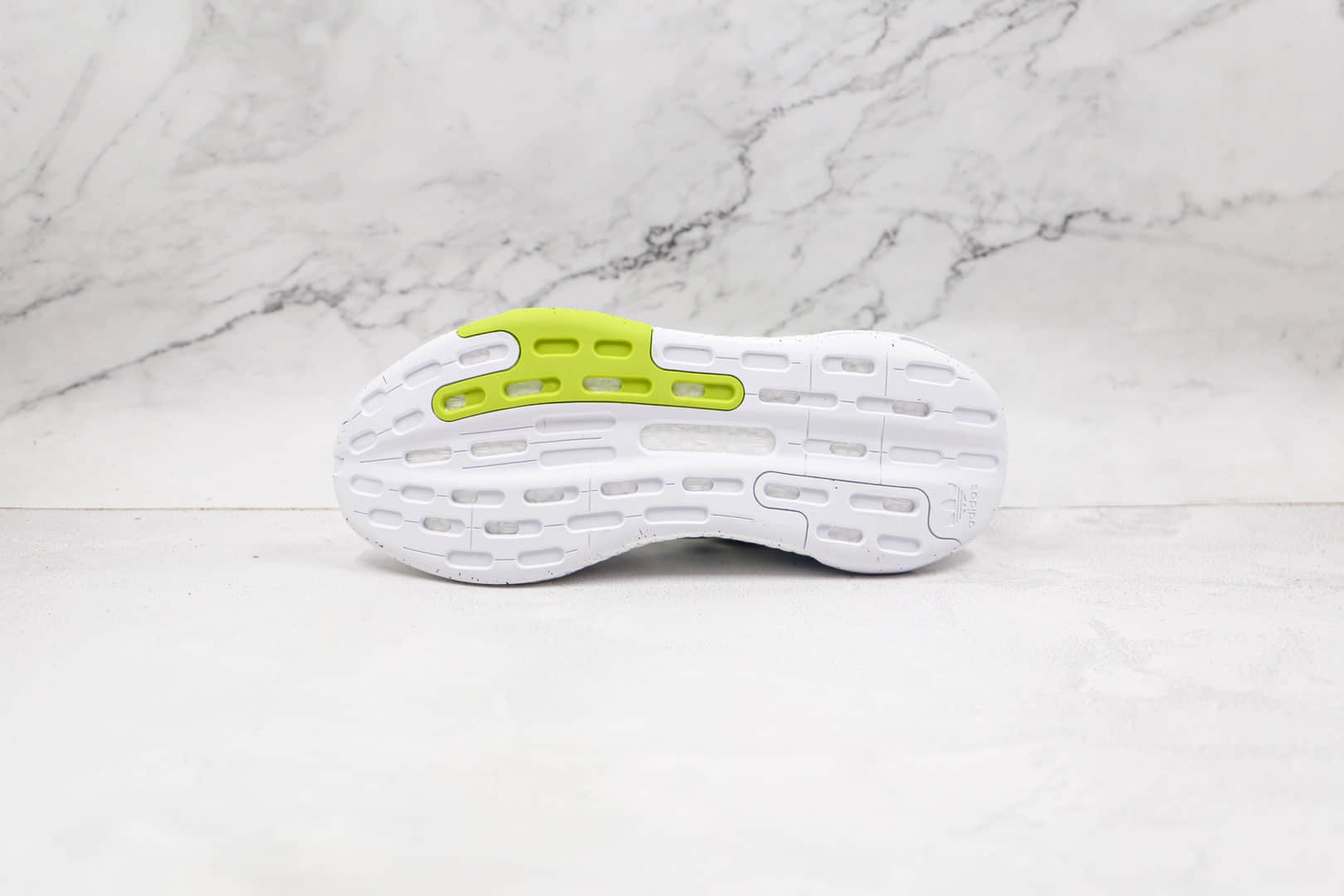 阿迪达斯Adidas Day Jogger 2021 Boost纯原版本夜行者二代网面白蓝绿色渐变色黑点爆米花跑鞋原盒原标 货号:GG4988