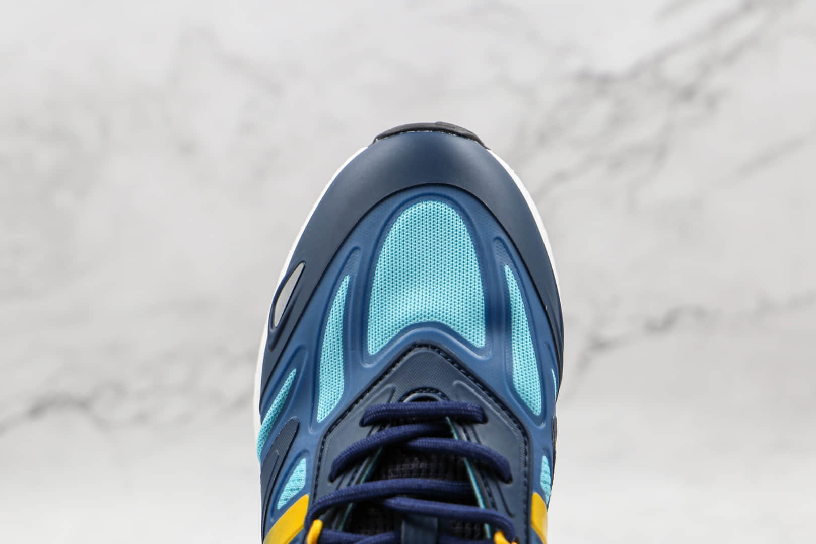 阿迪达斯Adidas Originals ZX 2K Boost 2.0纯原版本三叶草ZX 2K蓝敏感内容爆米花跑鞋原档案数据开发 货号：GZ7501