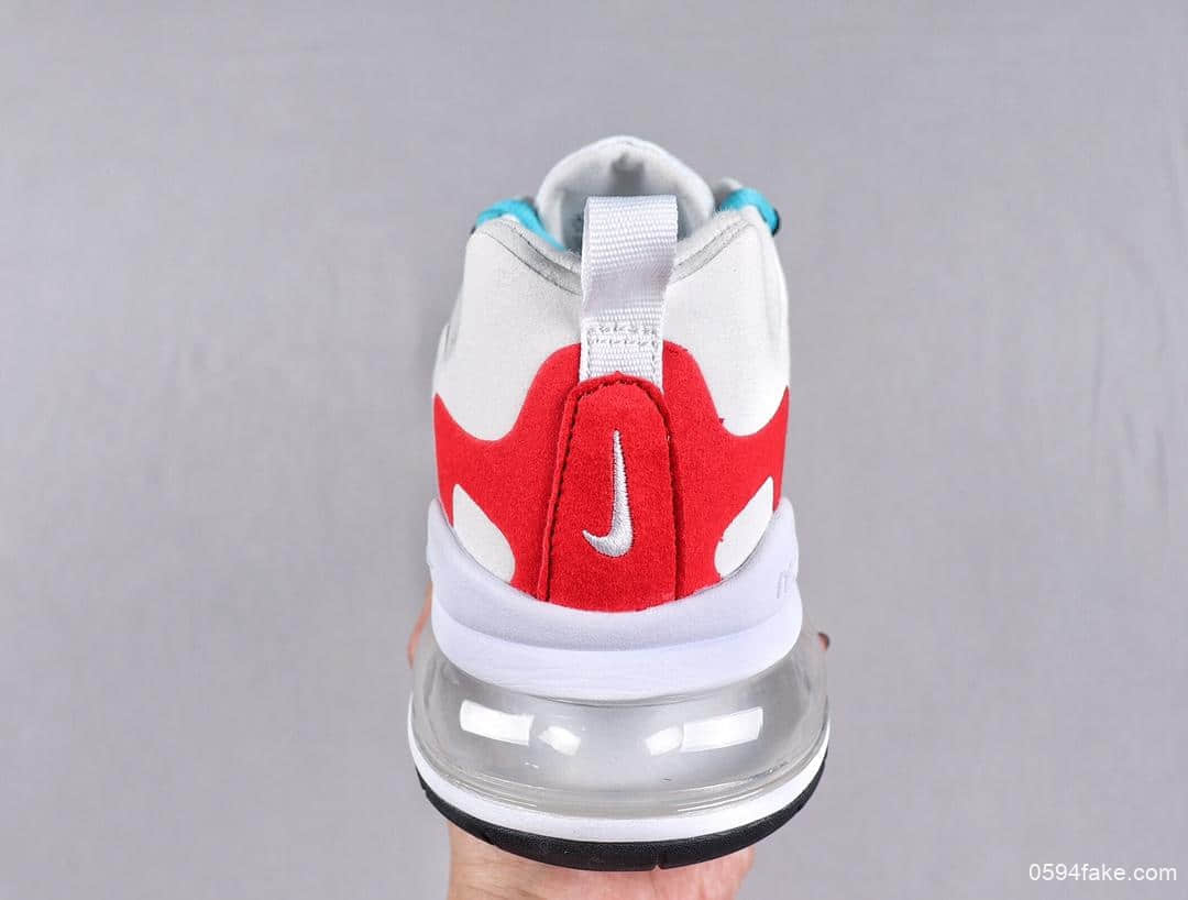 耐克Nike Air Max 270 React Bauhaus撞色设计后置气垫运动鞋公司级版本区别市面通货版本 货号:AQ4971-003