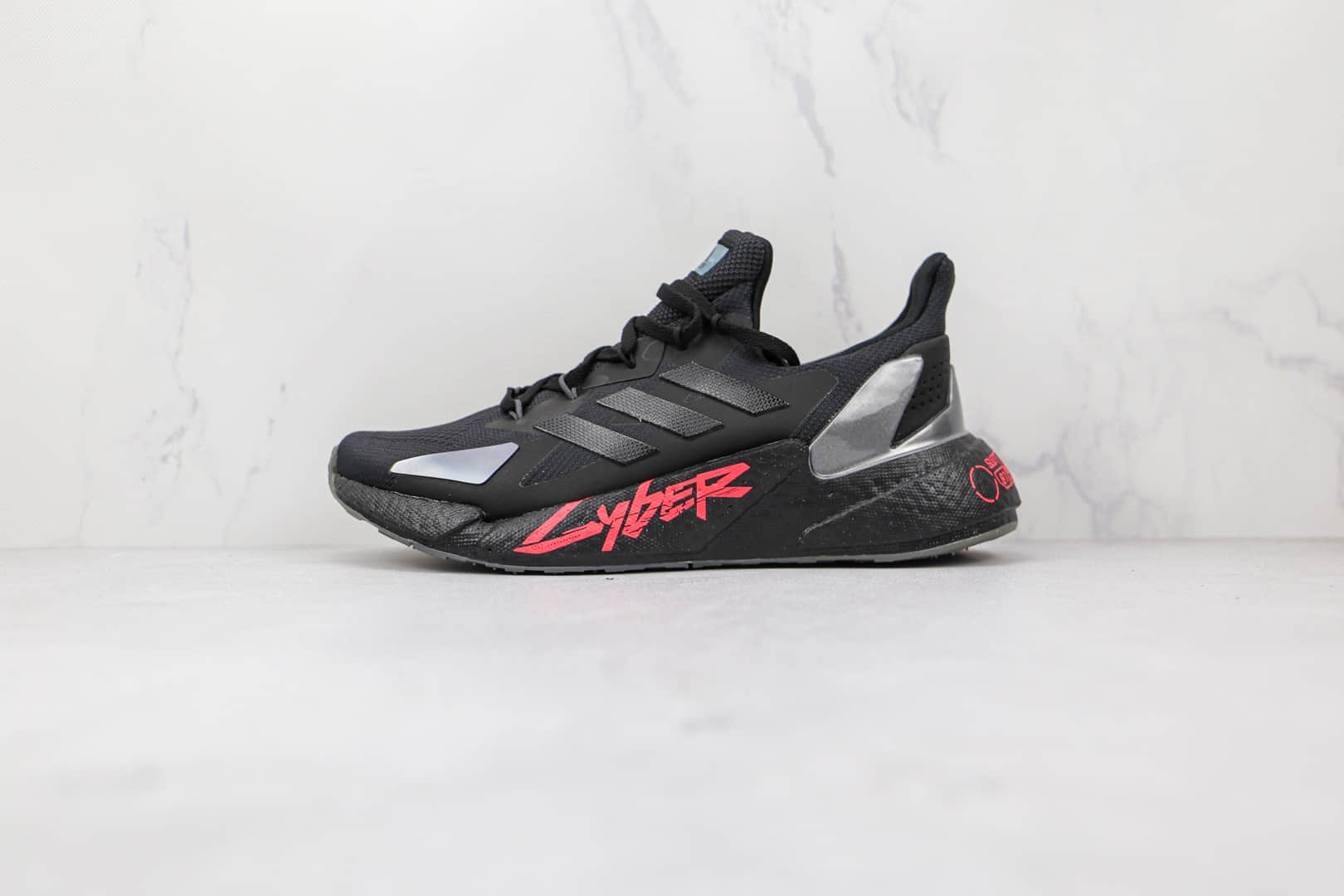 阿迪达斯adidas Boost X9000L4纯原版本黑色红字爆米花跑鞋原楦头纸板打造 货号:FZ3091