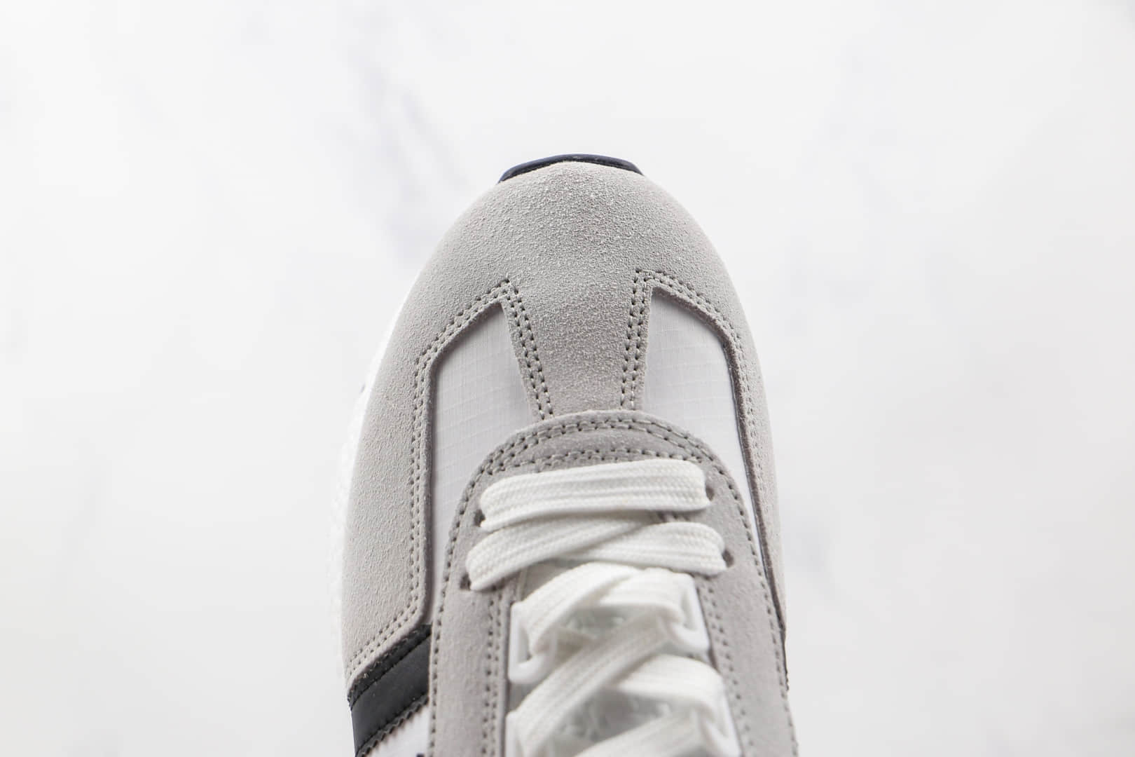 阿迪达斯Adidas RETROPY E5纯原版本黑白色三叶草厚底爆米花跑鞋原楦头纸板打造 货号:Q47001