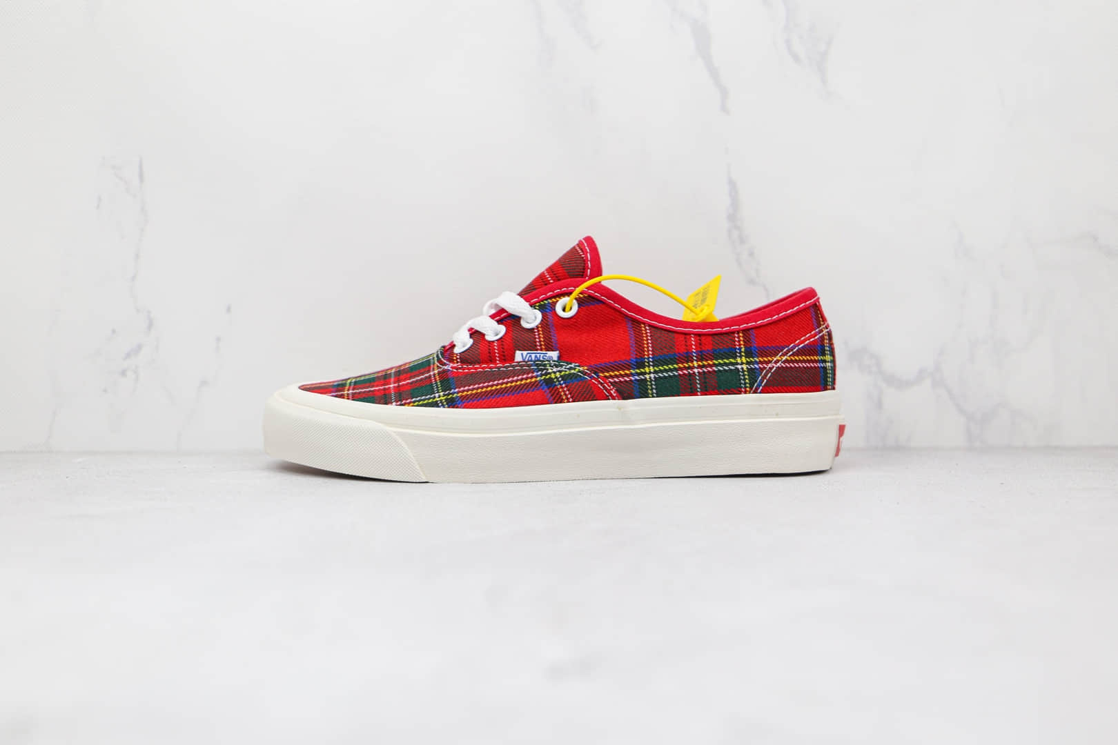 万斯Vans Vans Style 44 x PENDLETON联名款公司级版本黑红格子安纳海姆硫化板鞋原盒原标 (ID:71667) - 图片1