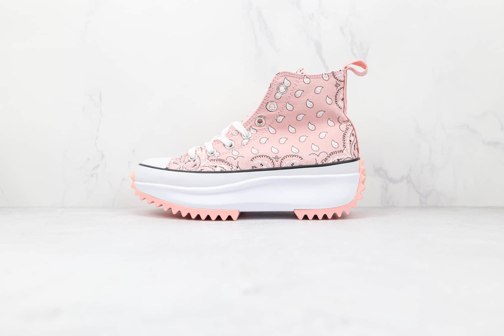 匡威Converse chuck Run Star Hike1970s x J.W. Anderson联名款公司级版本厚底锯齿腰果花松糕鞋原盒原标 (ID:72303) - 图片1