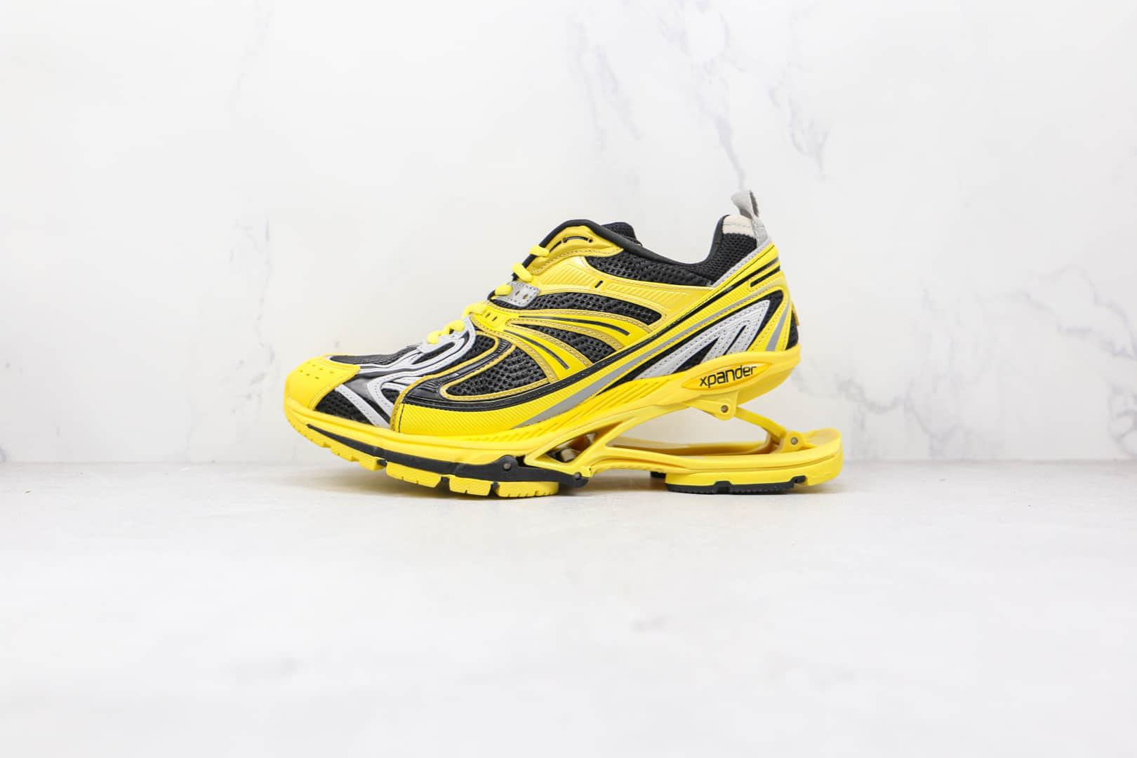 巴黎世家Balenciaga X-Pander纯原版本黑敏感内容弹簧增高复古老爹鞋原楦头纸板打造 (ID:73083) - 图片1