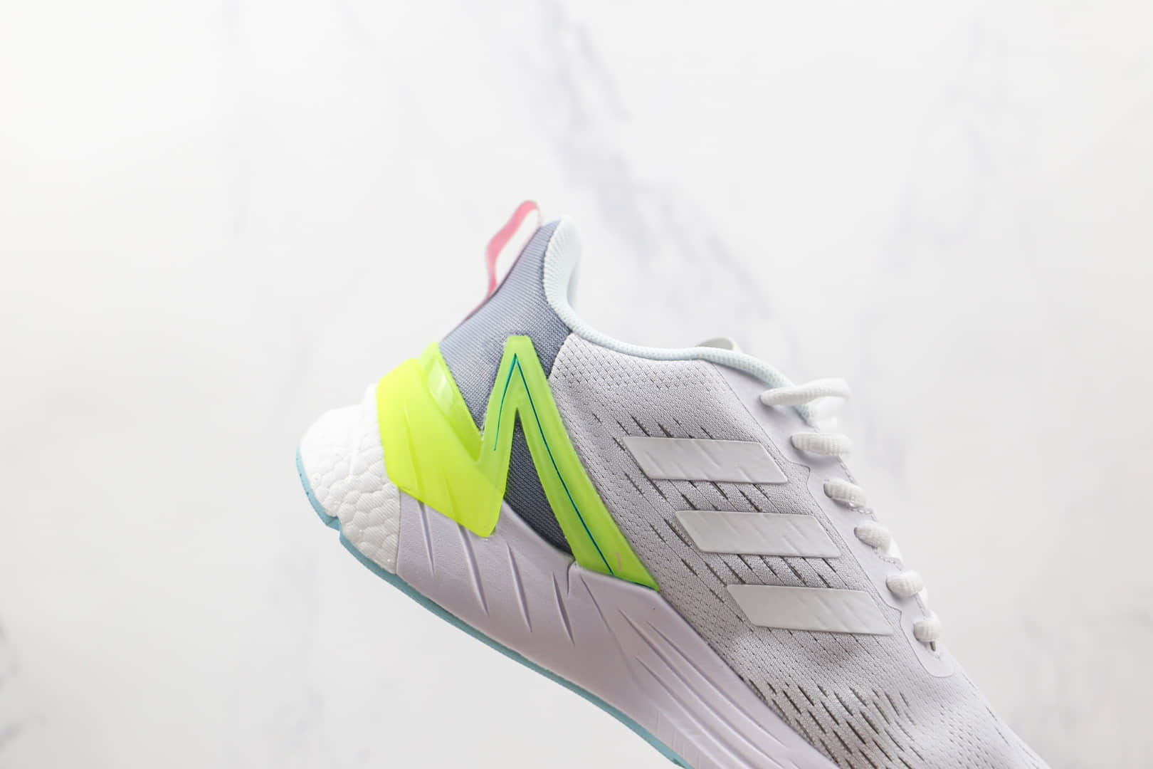 阿迪达斯Adidas RESPONSE SUPER纯原版本爆米花SR-l.PACE 5.0白粉色慢跑鞋原盒原标 货号:FY8887