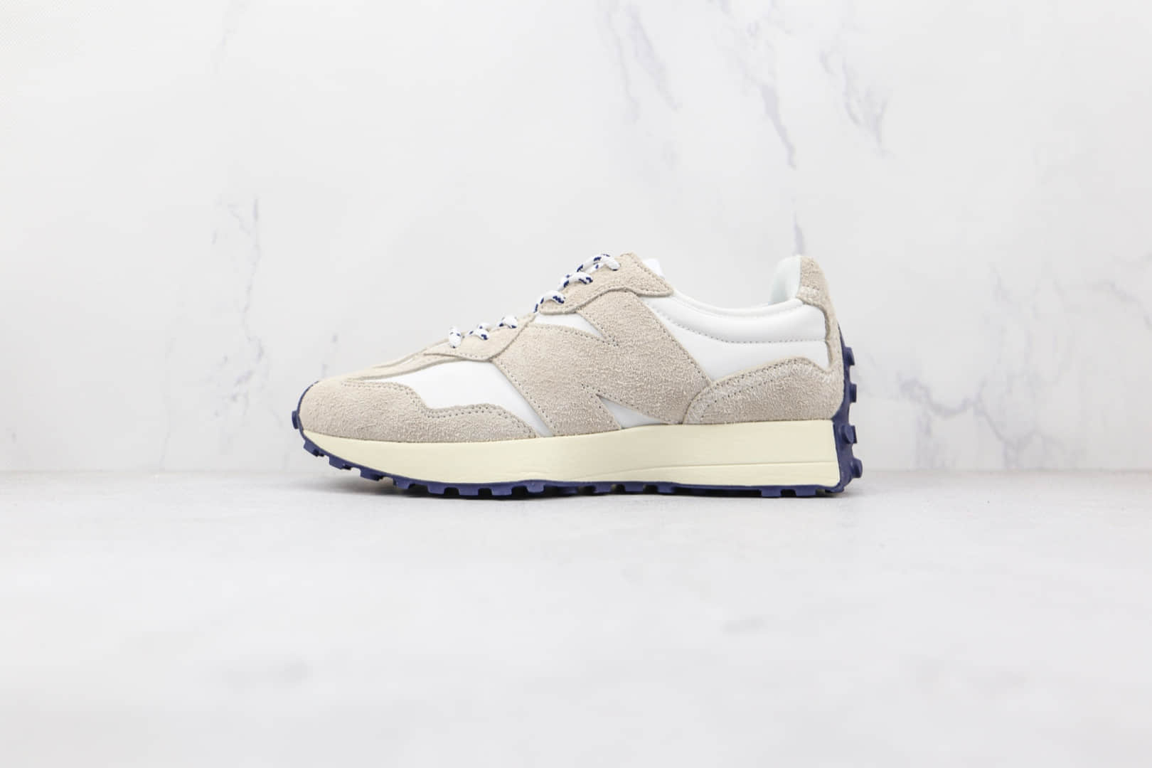 新百伦New Balance 327纯原版本白色复古NB327慢跑鞋原档案数据开发 (ID:74312) - 图片1