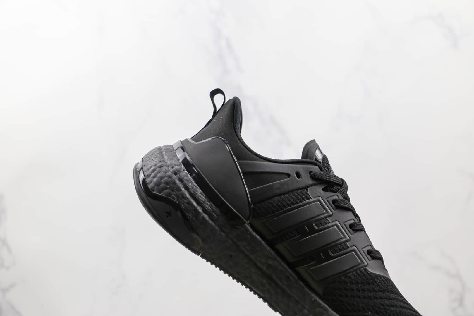 阿迪达斯ADIDAS EQUIPMENT+纯原版本黑色EQT爆米花跑鞋原鞋开模一比一打造 货号:H02752