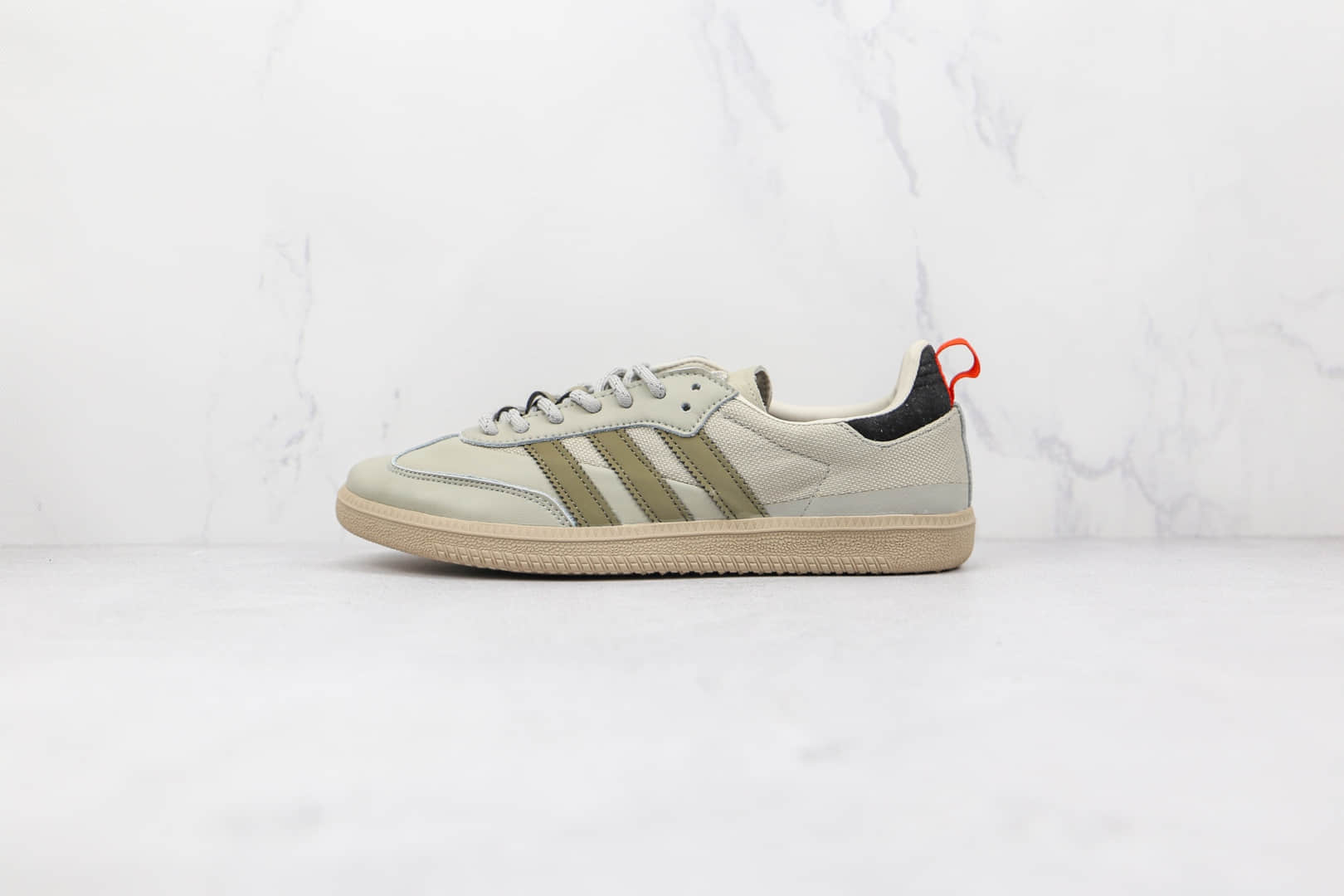 阿迪达斯Adidas Samba OG纯原版本桑巴灰色反毛皮板鞋原楦头纸板打造 (ID:74901) - 图片1