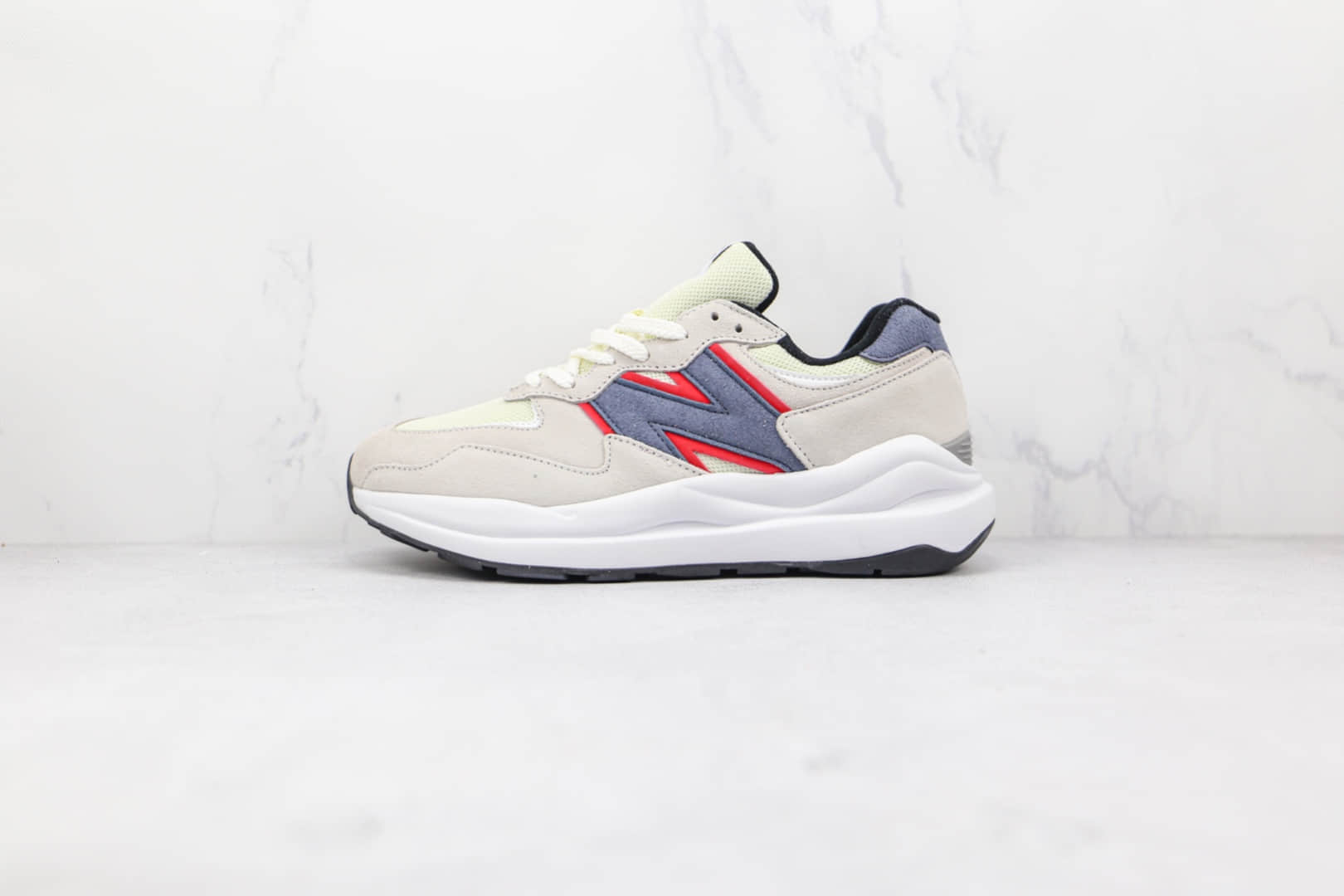 新百伦New Balance 5740纯原版本米灰红色复古老爹鞋原档案数据开发 (ID:75029) - 图片1