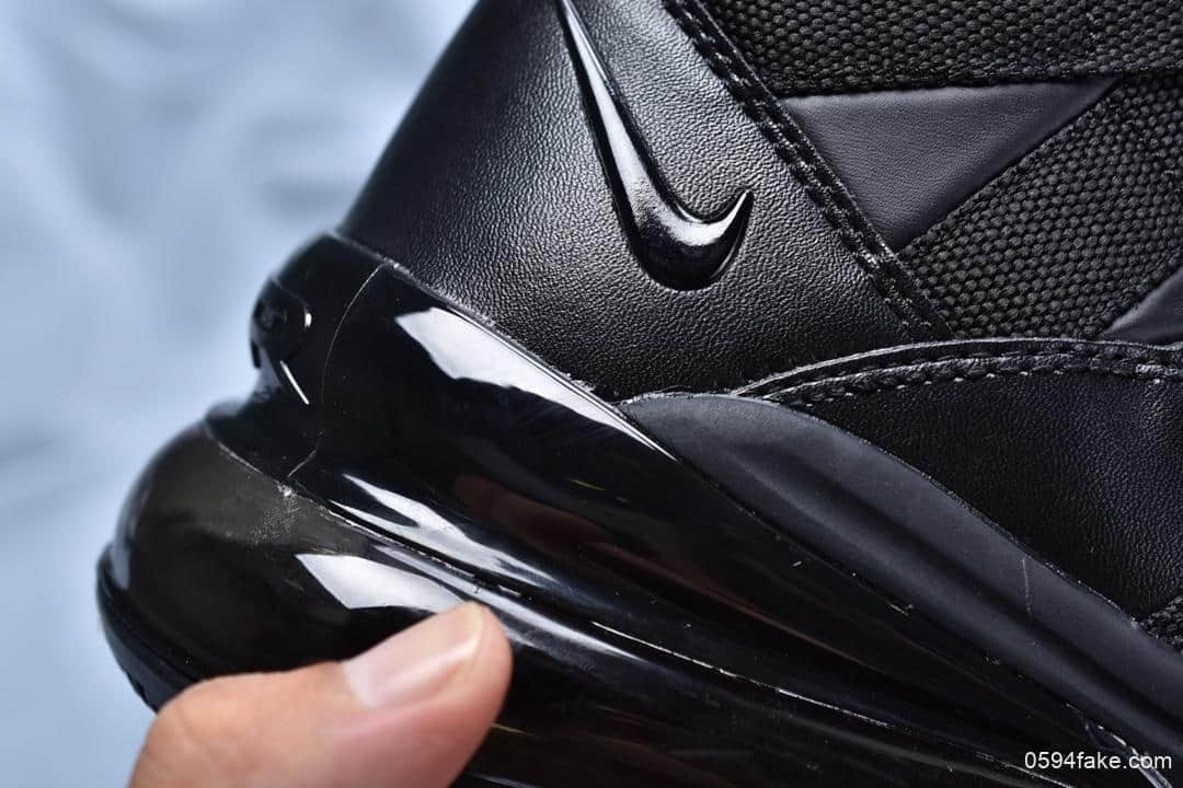 耐克Nike Air Force 270 Utility空军机能系列270气垫鞋拉邦二代公司级版本原厂钢印鞋标鞋盒 货号:AQ0572-001