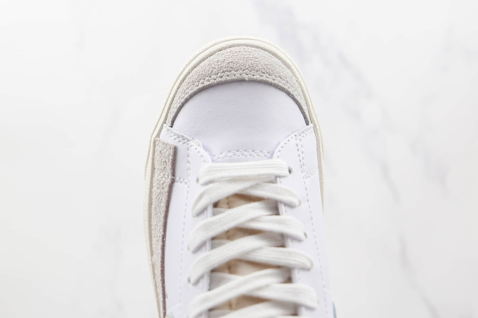 耐克NIKE Blazer MID 77 VNTG纯原版本高帮开拓者白银色板鞋原档案数据开发 货号:BQ6806-106