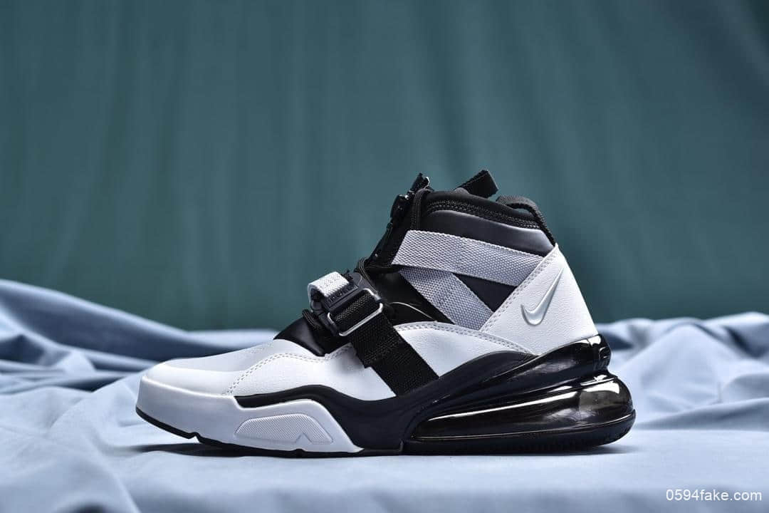 耐克Nike Air Force 270 Utility拉链二代公司级高帮空军机能后半掌气垫慢跑鞋 (ID:7536) - 图片1