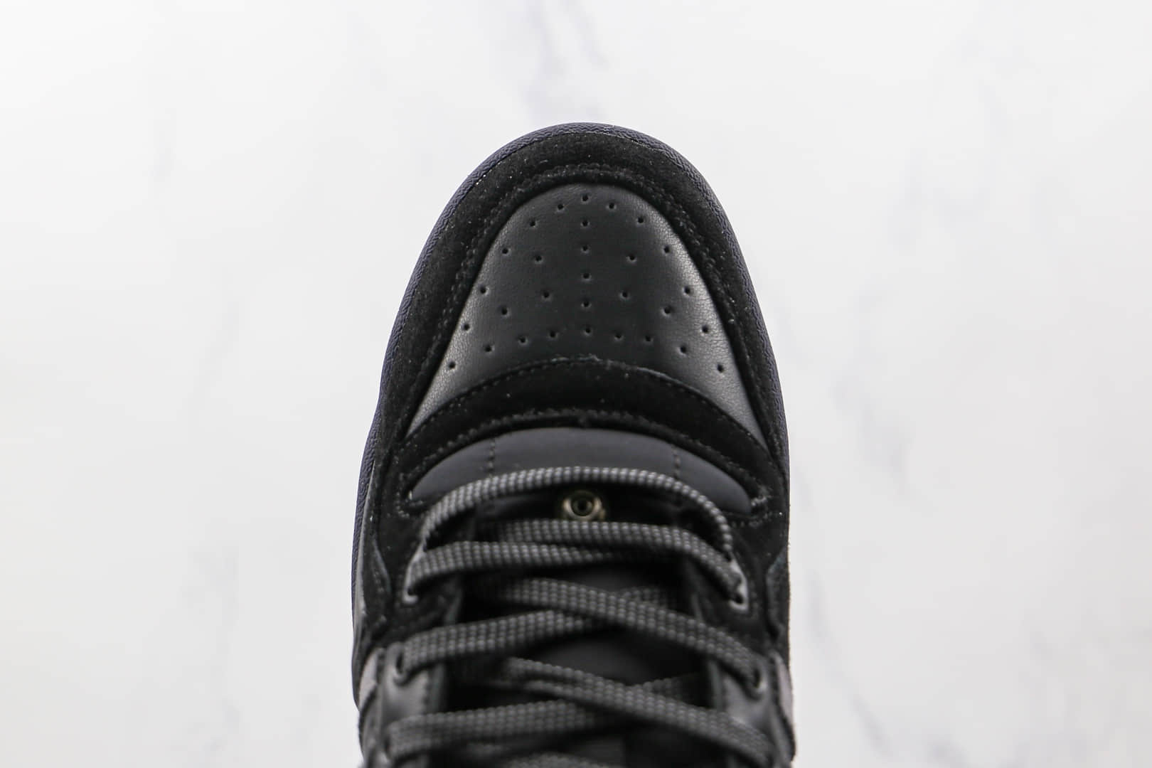 阿迪达斯Adidas Forum Low x Bad Bunny联名款纯原版本低帮黑色黑兔板鞋原档案数据开发 货号:GW5021