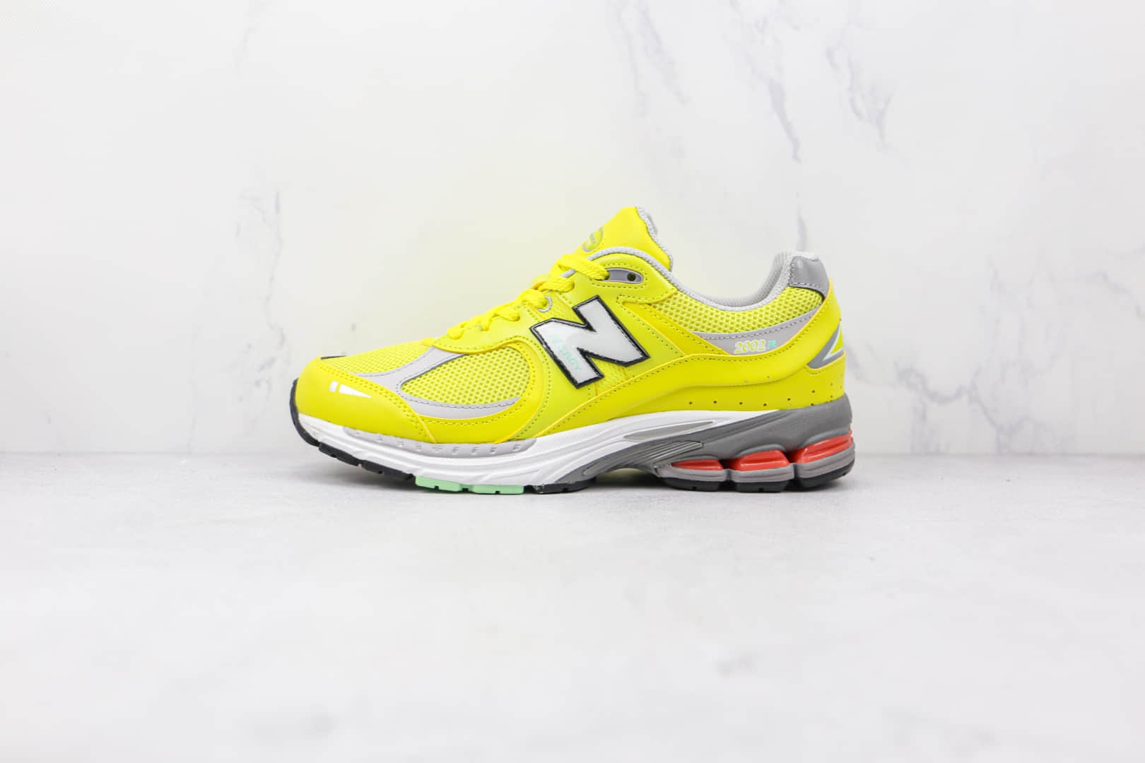 新百伦New balance 2002纯原版本柠檬黄NB2002R复古老爹鞋原盒原标 货号:M2002RLC