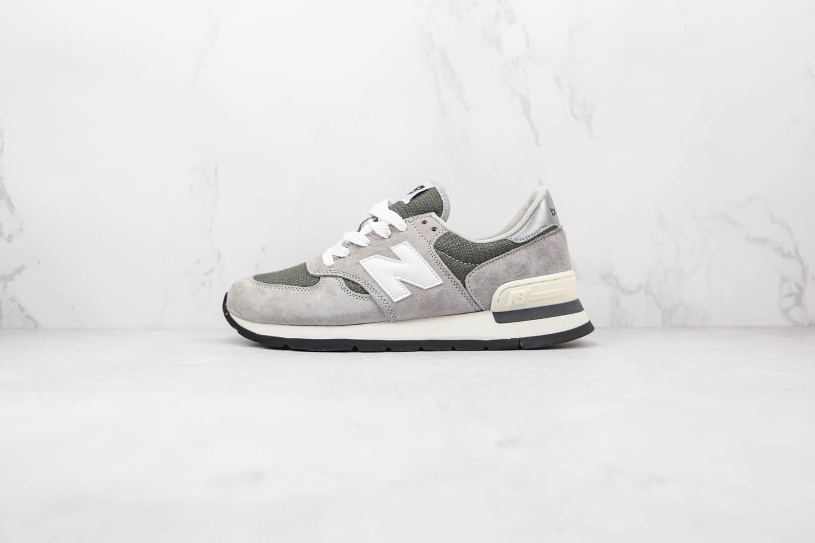 新百伦New Balance 990纯原版本美产复古跑鞋NB990灰色区别市面通货 (ID:76440) - 图片1