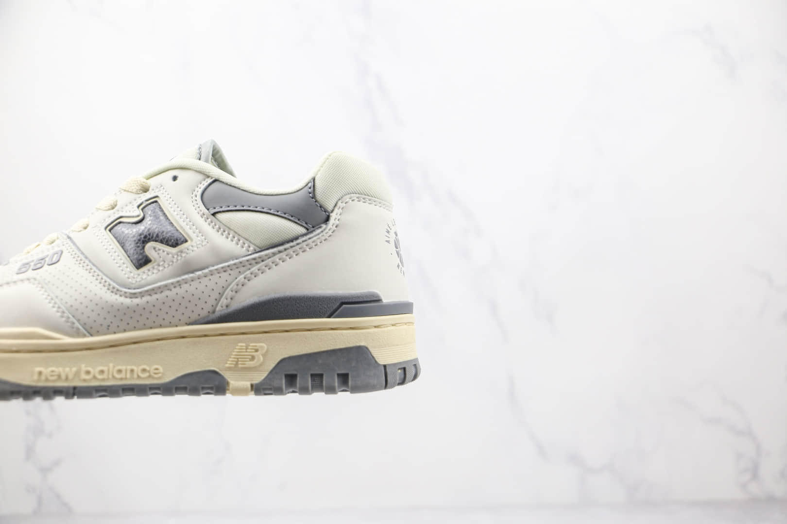 新百伦new balance 550纯原版本白灰色复古NB550慢跑鞋原档案数据开发 货号:BB550ALE