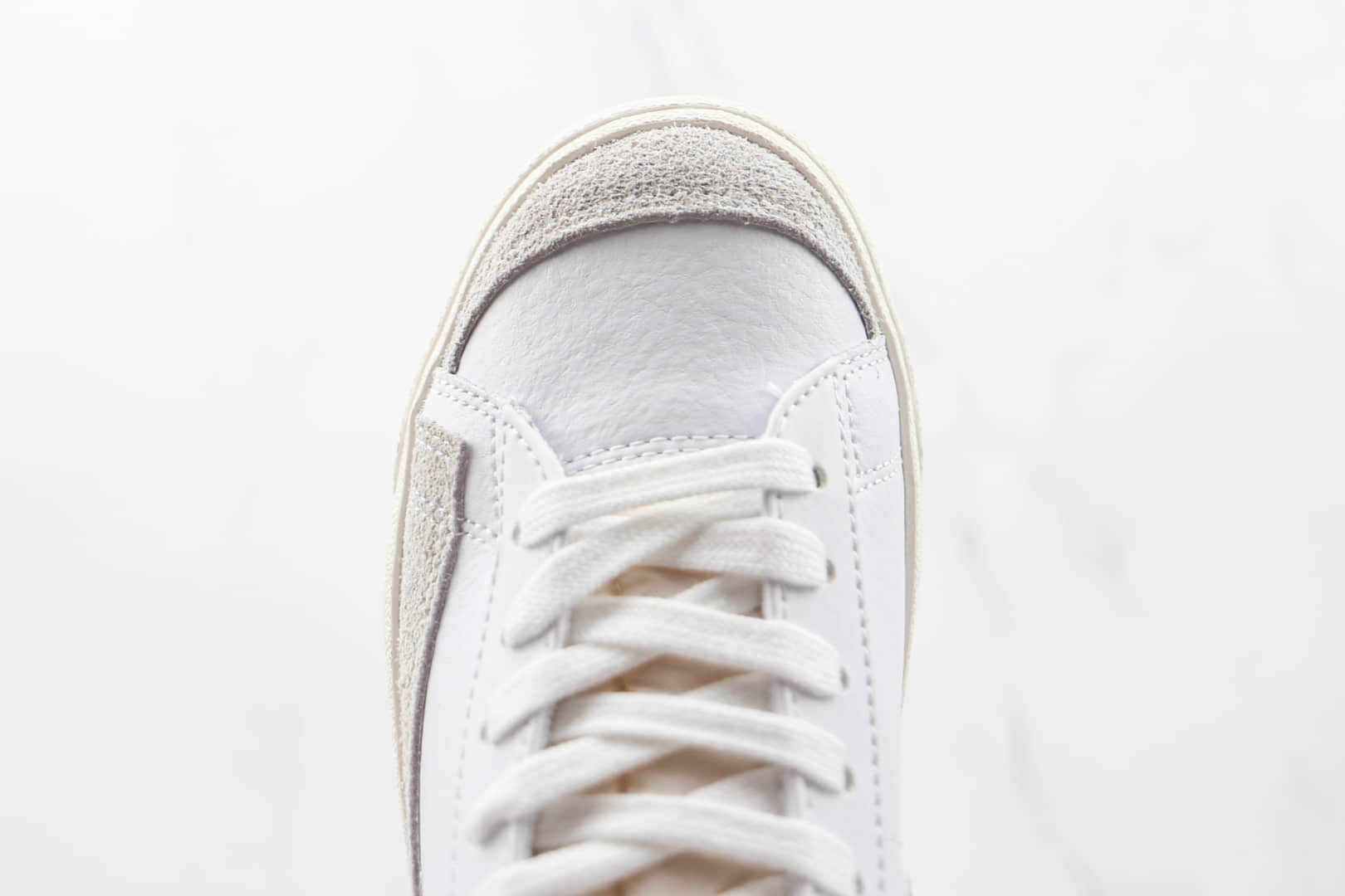 耐克NIKE Blazer MID‘77 VNTG纯原版本中高帮开拓者白绿色板鞋原盒原标 货号:BQ6806-115
