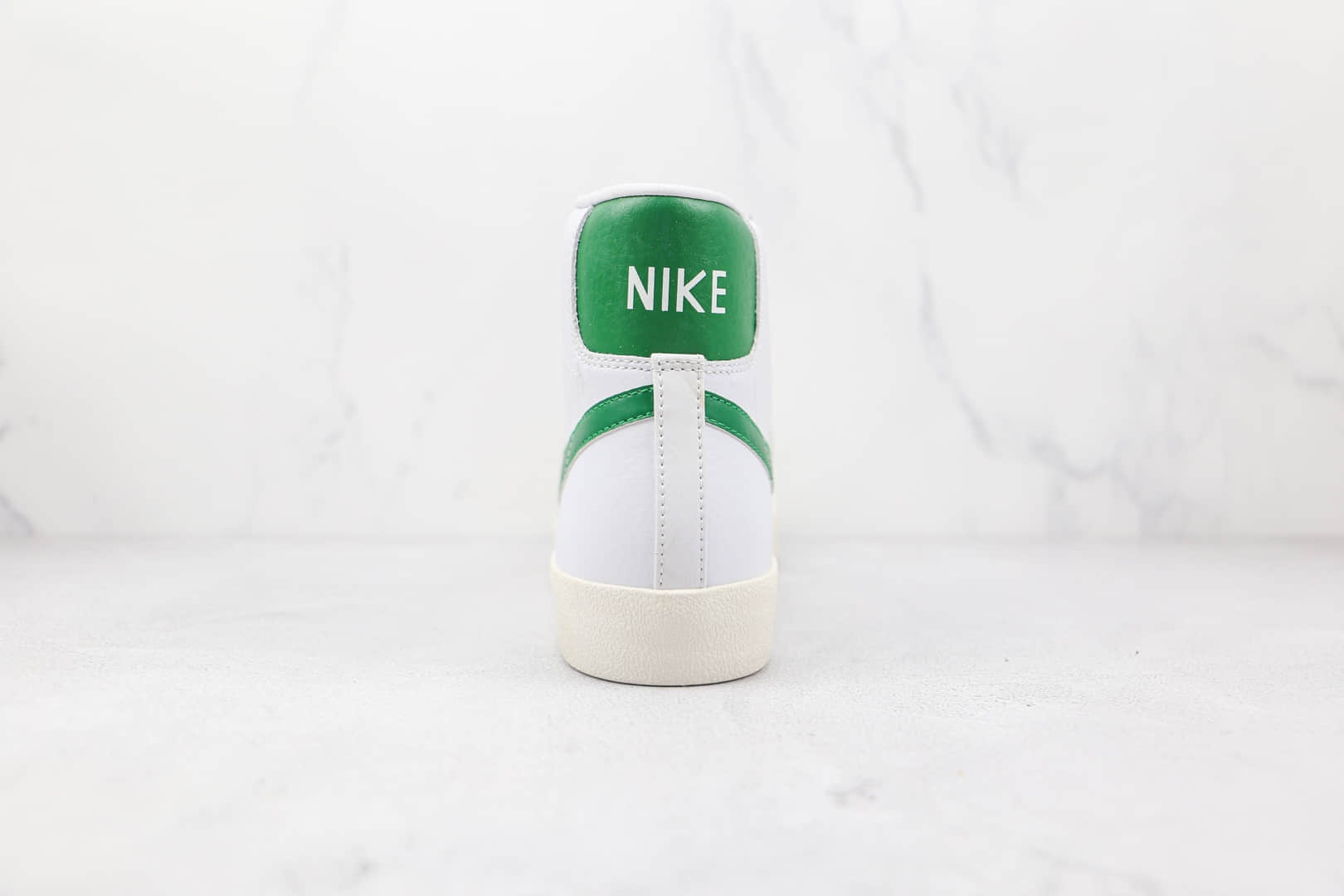 耐克NIKE Blazer MID‘77 VNTG纯原版本中高帮开拓者白绿色板鞋原盒原标 货号:BQ6806-115