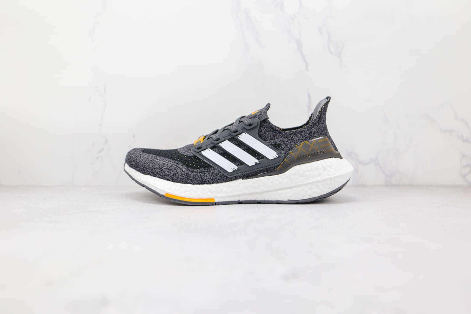 阿迪达斯Adidas ultra boost 2021纯原版本灰黑色UB7.0爆米花跑鞋原盒原标 货号:GW5838