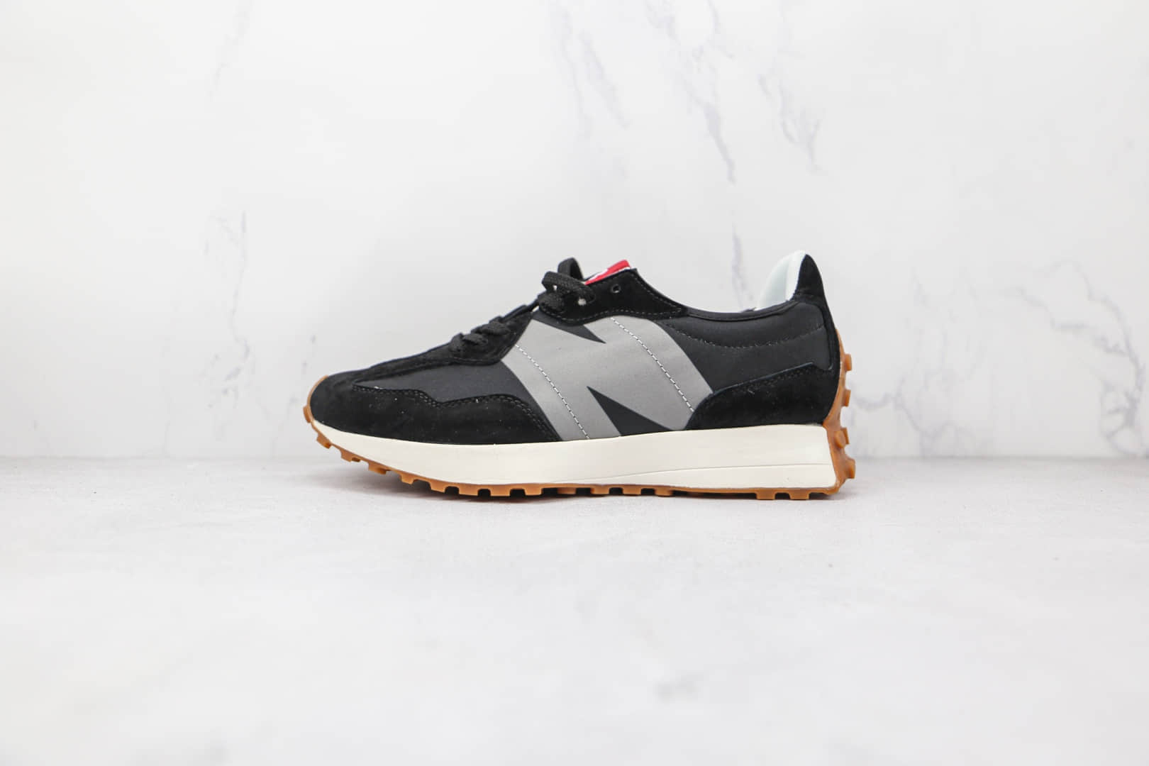 新百伦New Balance 327纯原版本灰蓝色NB327慢跑鞋原盒原标 货号:MS327STC