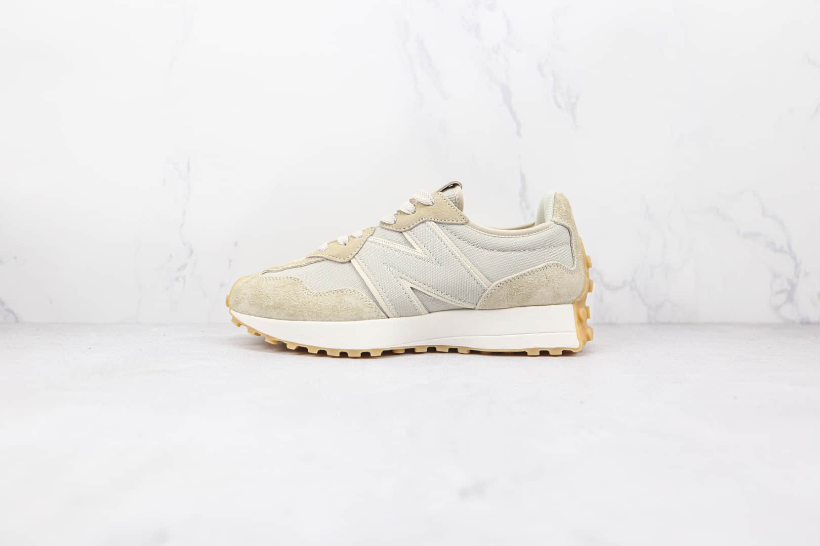 新百伦New Balance 327纯原版本浅灰色NB327复古慢跑鞋原档案数据开发 货号:MS327UP