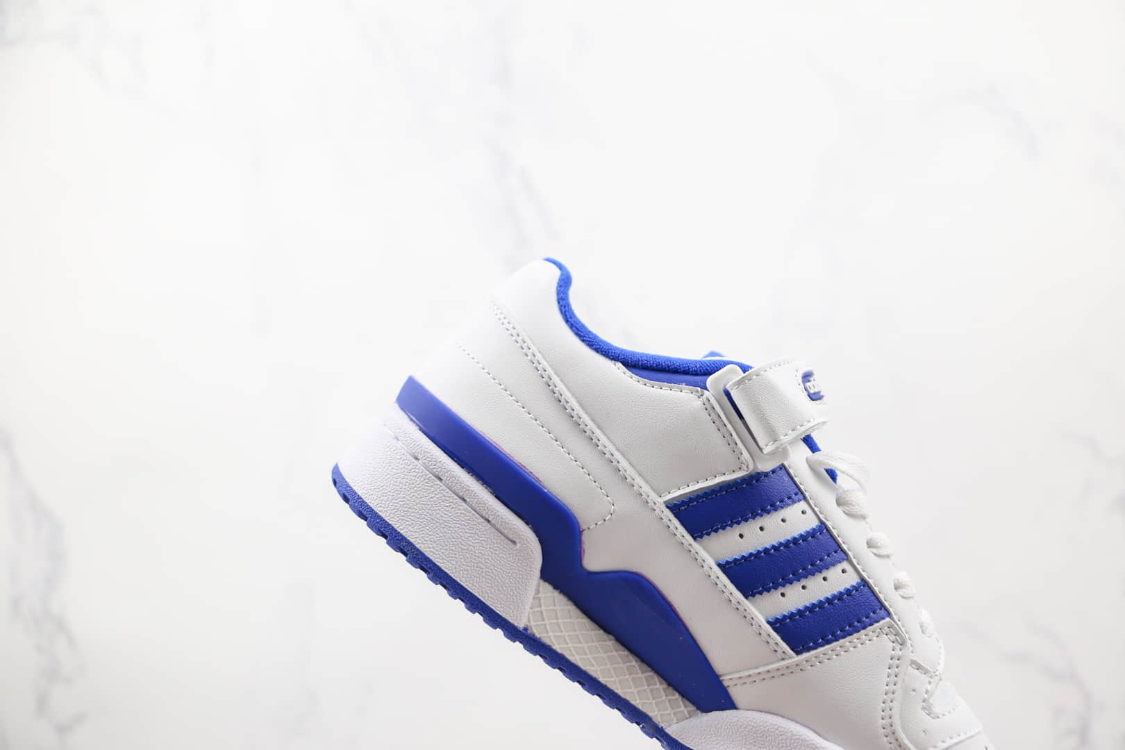 阿迪达斯Adidas Forum 84 Low OG纯原版本三叶草魔术贴白蓝色板鞋原盒原标 货号:FY7756
