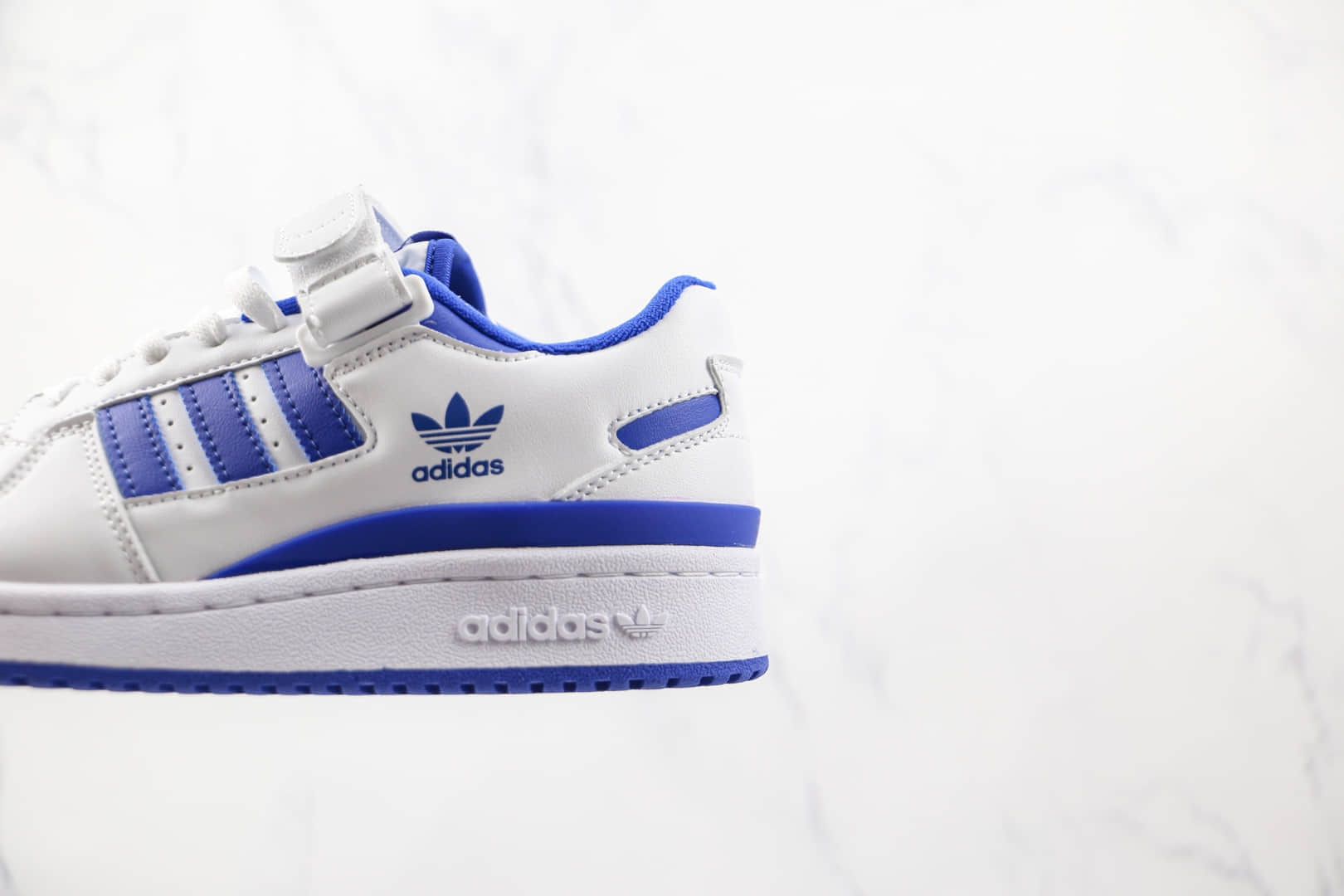 阿迪达斯Adidas Forum 84 Low OG纯原版本三叶草魔术贴白蓝色板鞋原盒原标 货号:FY7756