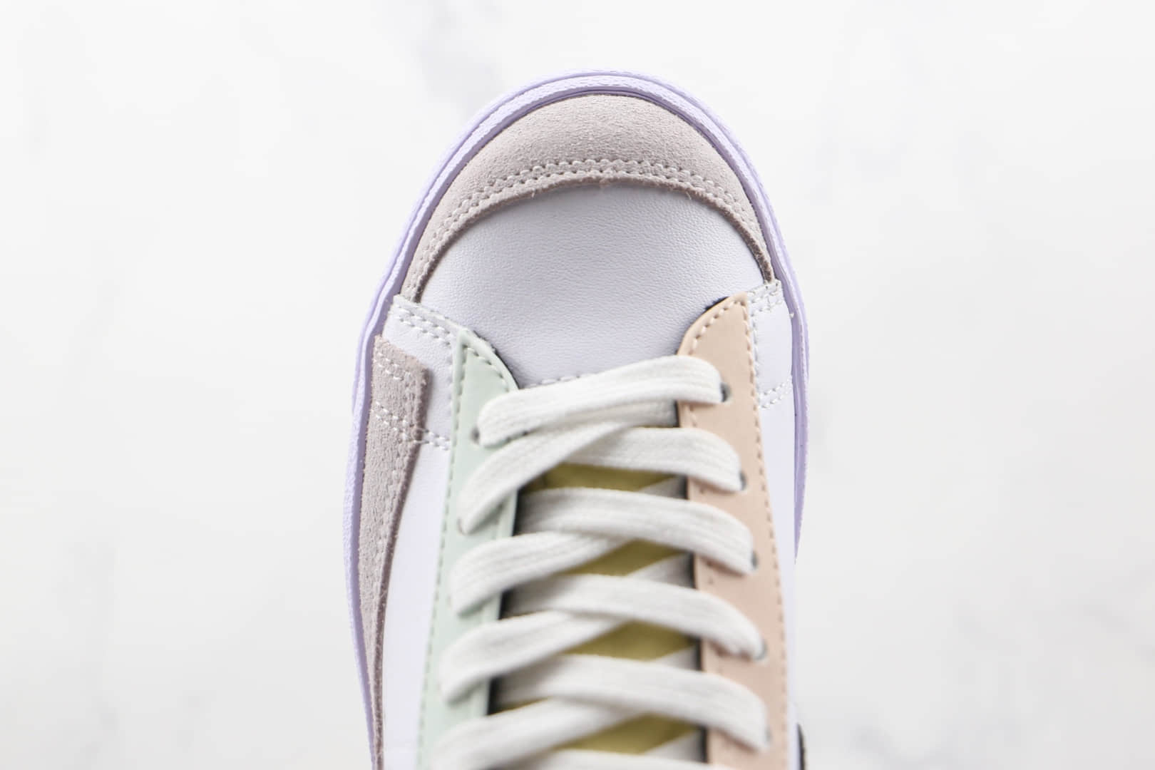 耐克NIKE Blazer MID‘77 VNTG纯原版本中帮开拓者电玩白黑粉色板鞋原盒原标 货号:DO2331-101