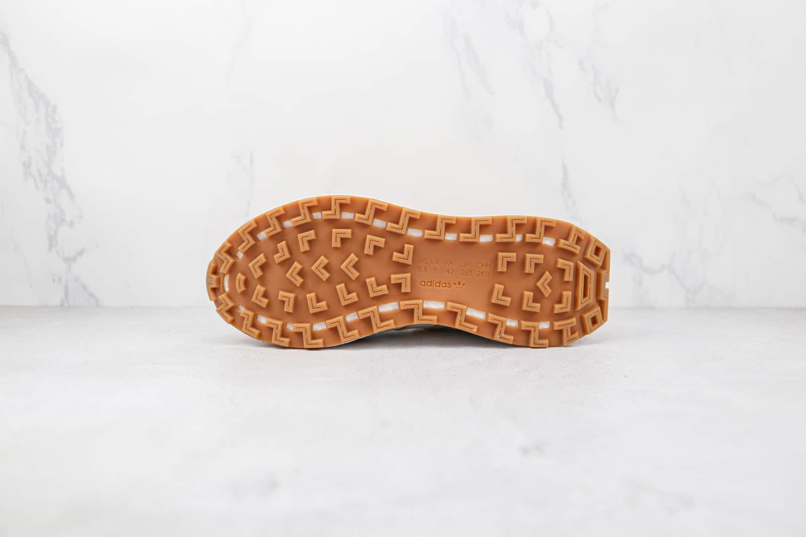 阿迪达斯ADIDAS RETROPY E5纯原版本三叶草厚底橙敏感内容爆米花跑鞋原盒原标 货号：GY1131