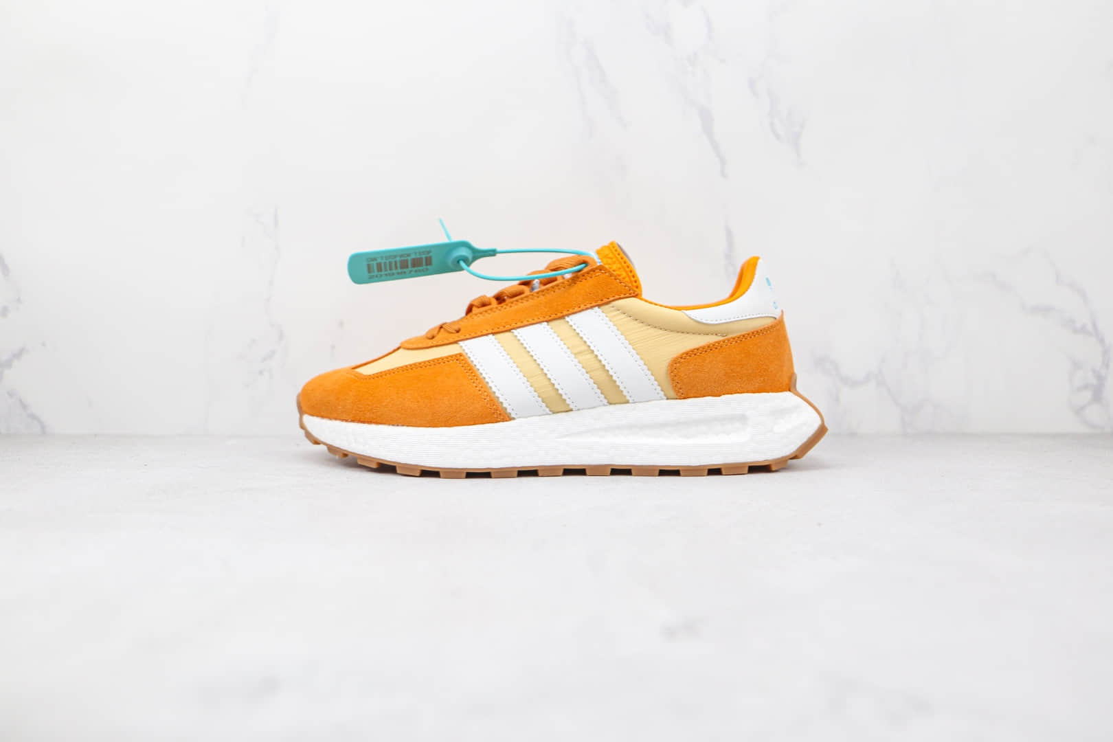 阿迪达斯ADIDAS RETROPY E5纯原版本三叶草厚底橙敏感内容爆米花跑鞋原盒原标 (ID:77168) - 图片1