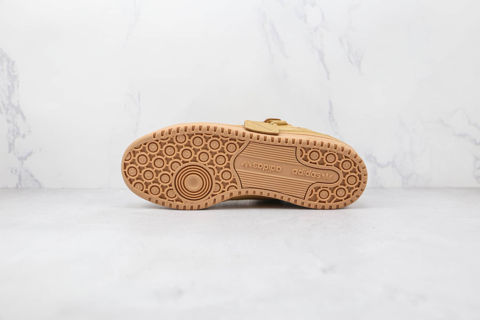 阿迪达斯Adidas Forum Low Wheat x atmos联名款小麦色魔术贴板鞋原盒原标 货号:GX3953