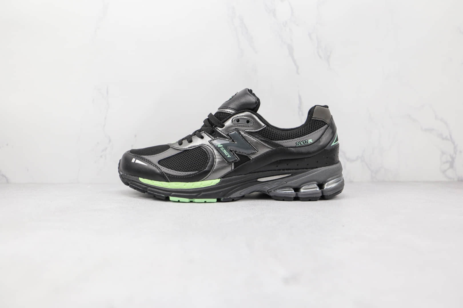 新百伦new balance 2002纯原版本黑色NB2002R复古慢跑鞋原盒原标 (ID:77253) - 图片1