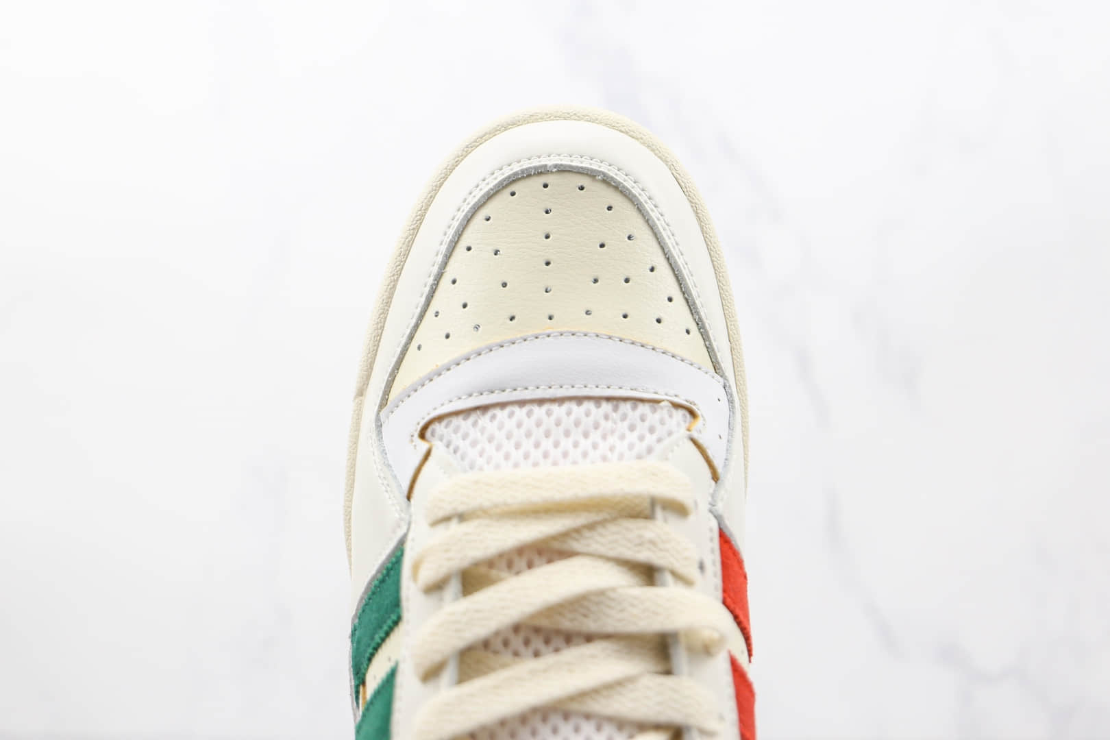 阿迪达斯Adidas Forum 84 HIGH纯原版本三叶草高帮白绿红色鸳鸯魔术贴板鞋原楦头纸板打造 货号:GX9055