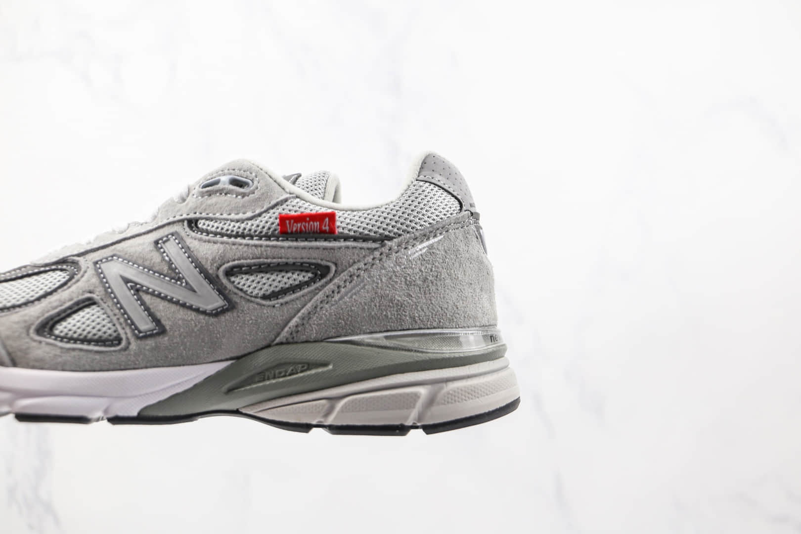 新百伦New Balance 990V4纯原版本灰色NB990v4复古老爹鞋原楦头纸板打造 货号:M990VS4