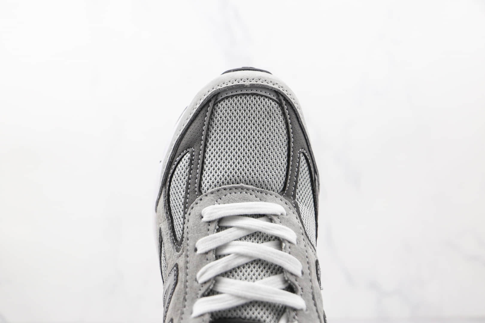 新百伦New Balance 990V4纯原版本灰色NB990v4复古老爹鞋原楦头纸板打造 货号:M990VS4