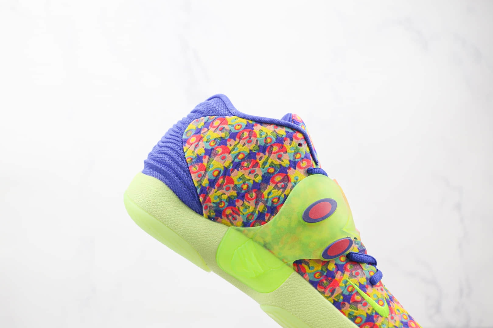 耐克Nike Zoom KD 14纯原版本杜兰特14代扎染粉紫色印花篮球鞋支持实战 货号:DO6902-400