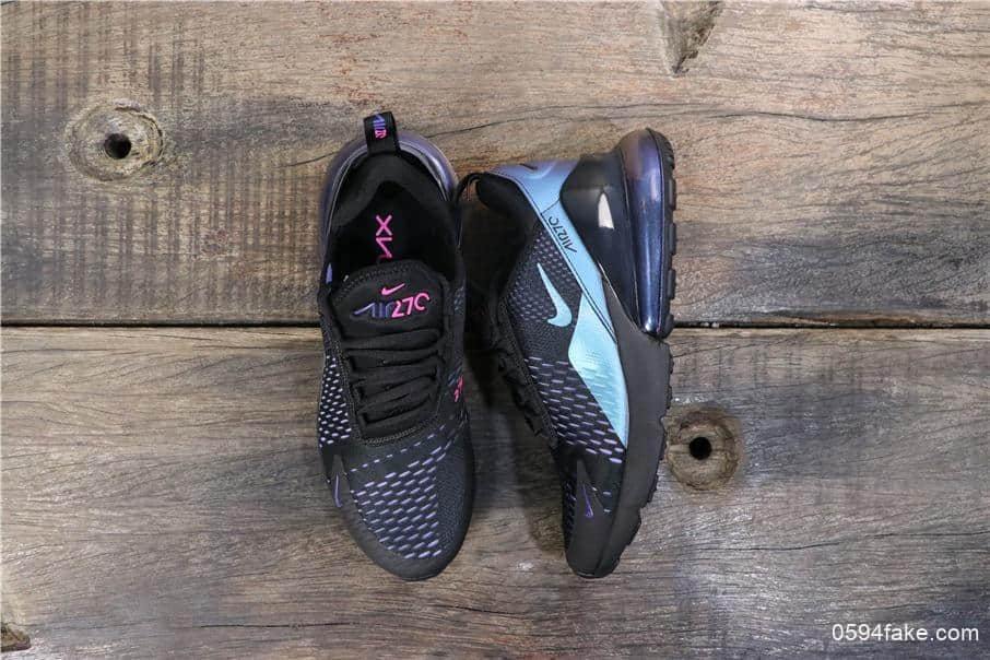 耐克Nike Air Max 270纯原版本变色龙男女气垫运动跑步鞋真氮气气压原底 货号:AH8050-020