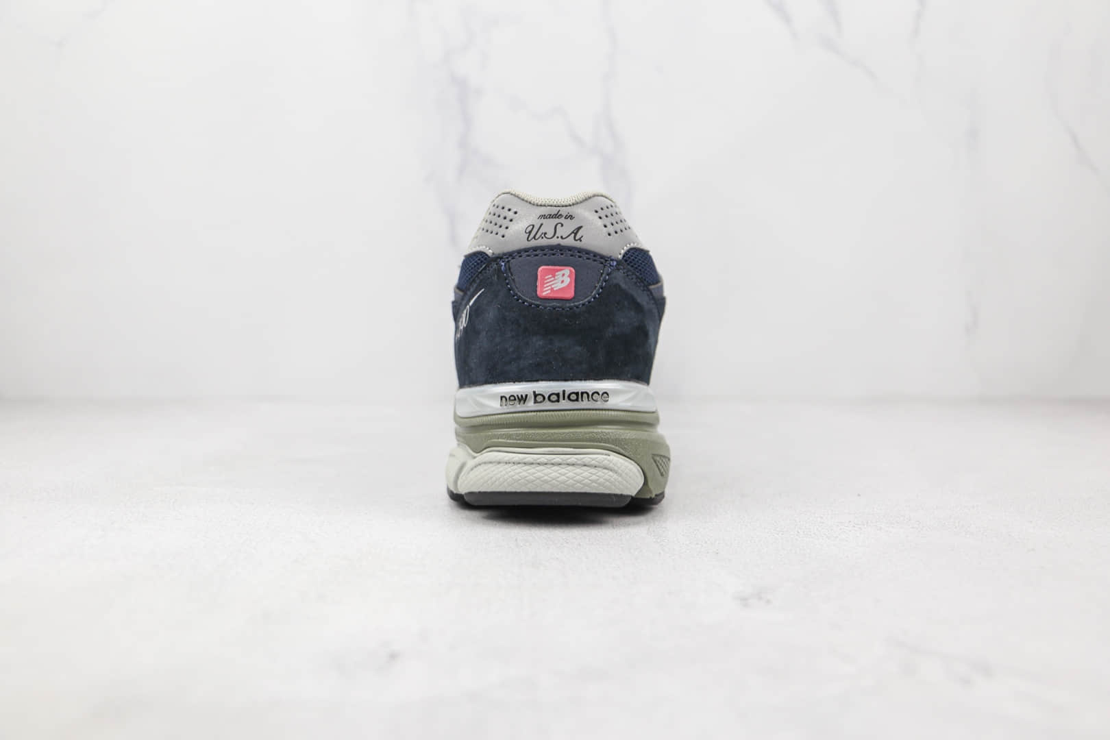 新百伦NEW BALANCE 990V3纯原版本蓝黑色NB990V3复古老爹鞋原楦头纸板打造 货号:M990NB3