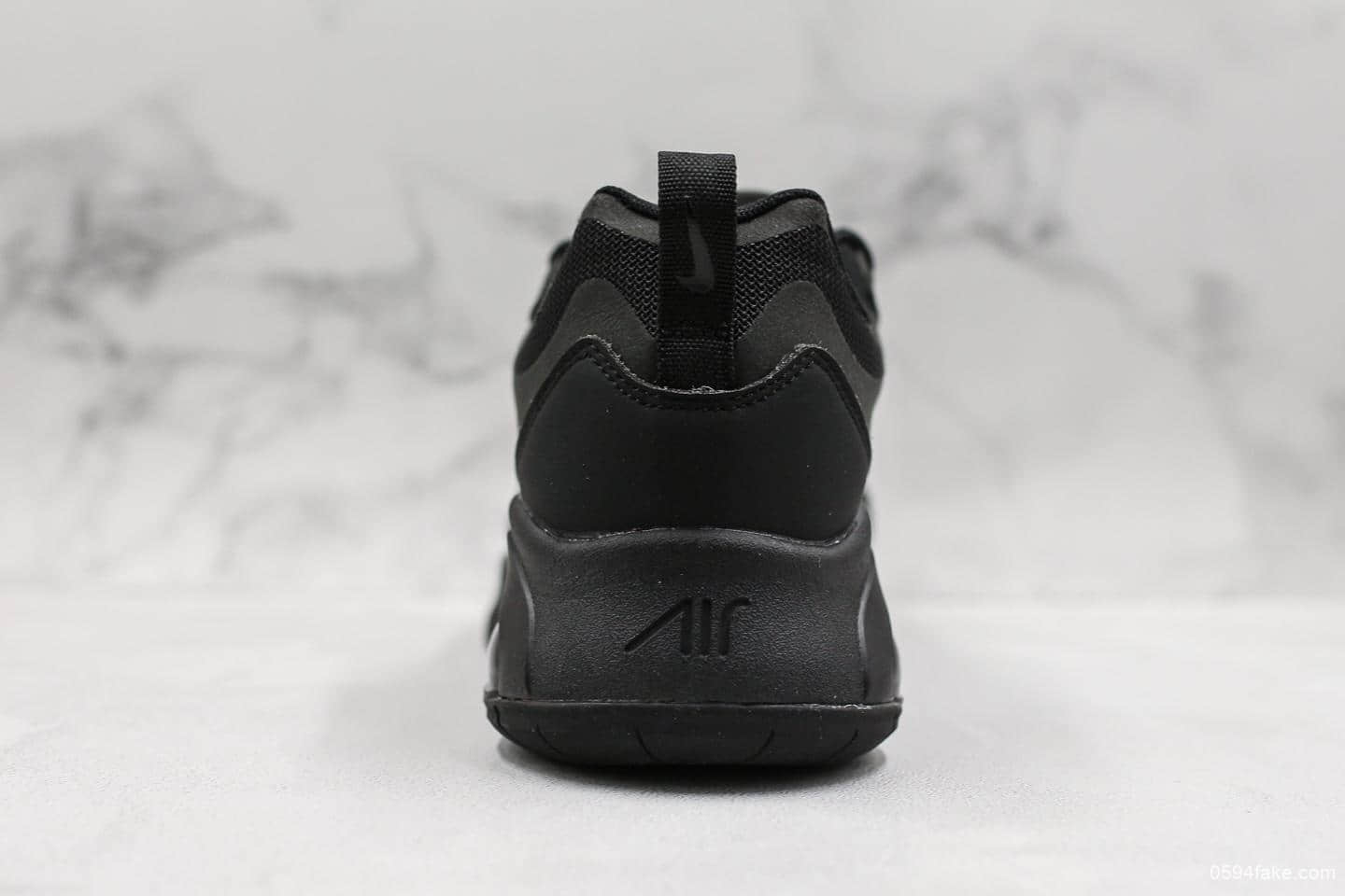 耐克Nike Air Max 200半掌气垫翻毛皮拼接公司级版本休闲运动鞋内置Max气垫 货号:AQ2568-003