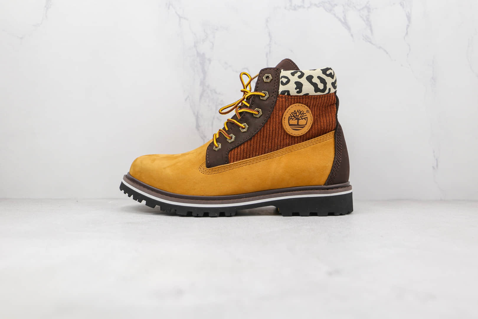 天伯伦Timberland Palace OA1UBW纯原版本高帮复古拼接迷彩大黄靴原档案数据开发 (ID:77751) - 图片1