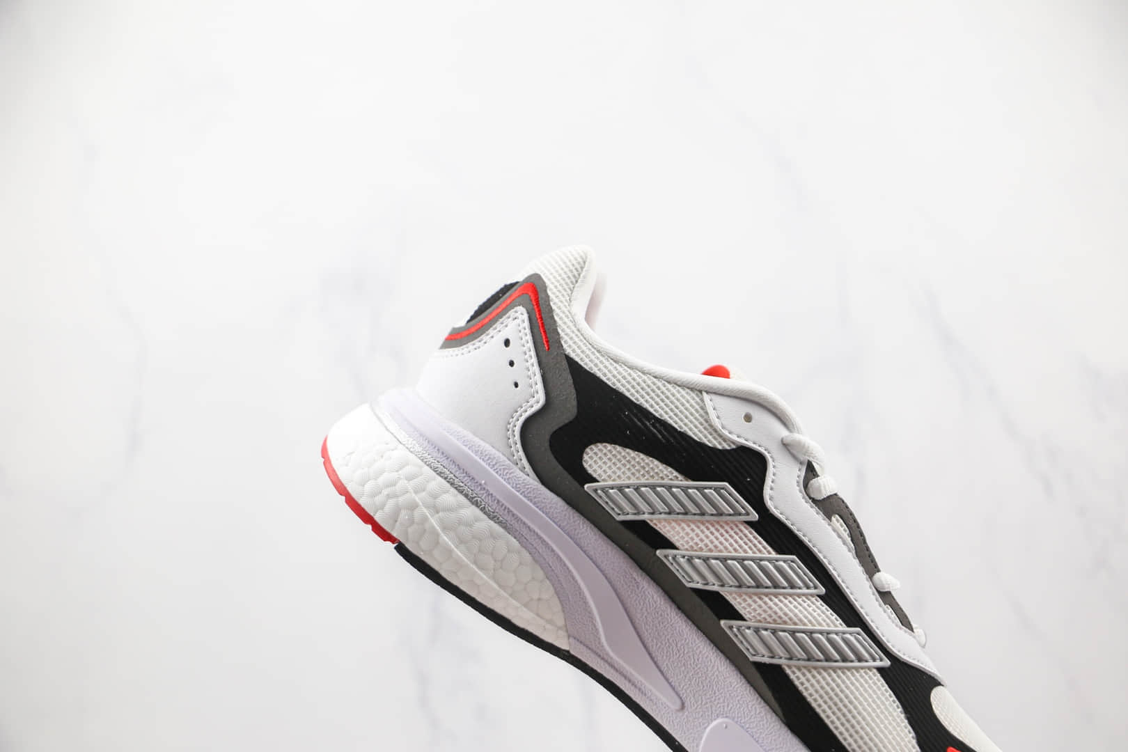 阿迪达斯Adidas SN1997 Boost 2022纯原版本白黑红SUPERNOVA跑鞋原楦头纸板打造 货号:GY0409